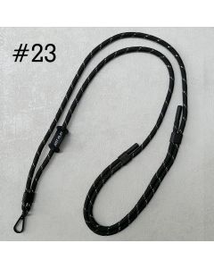 捷仕特手機掛繩#23 黑金色